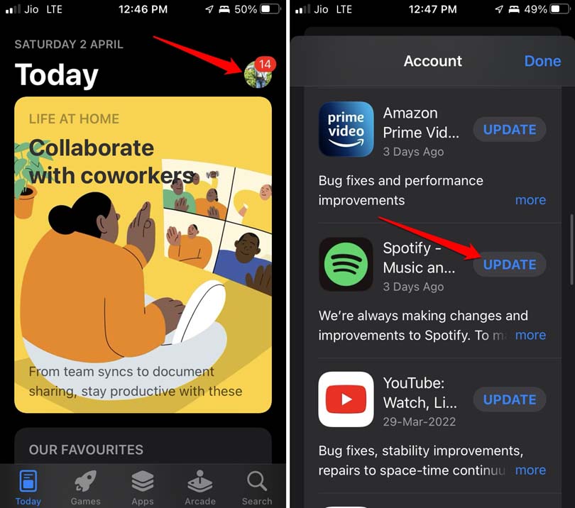update-spotify-on-ios