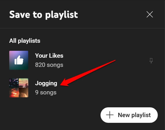 select-a-playlist-on-youtube-music-web