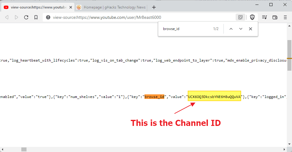 youtube-channel-id youtube-channel-id